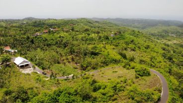 Panoramatic View of Nusa Penida Island Jungle